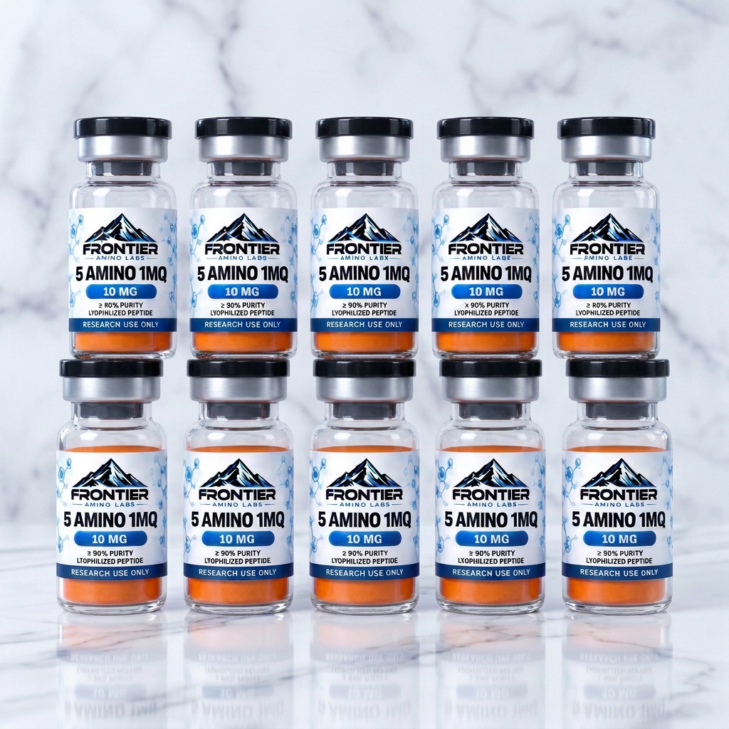 5-Amino-1MQ 10 mg kit containing ten research vials